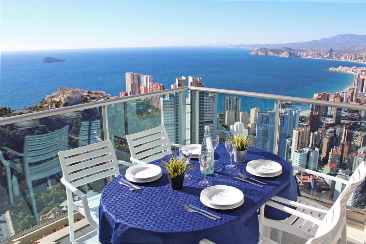 High Rise Apartment On The 39Th Floor With Private Terrace And Sea Views Benidorm Extérieur photo