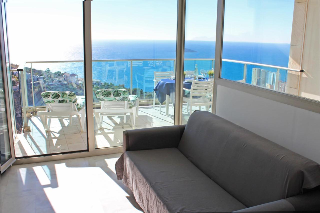 High Rise Apartment On The 39Th Floor With Private Terrace And Sea Views Benidorm Extérieur photo
