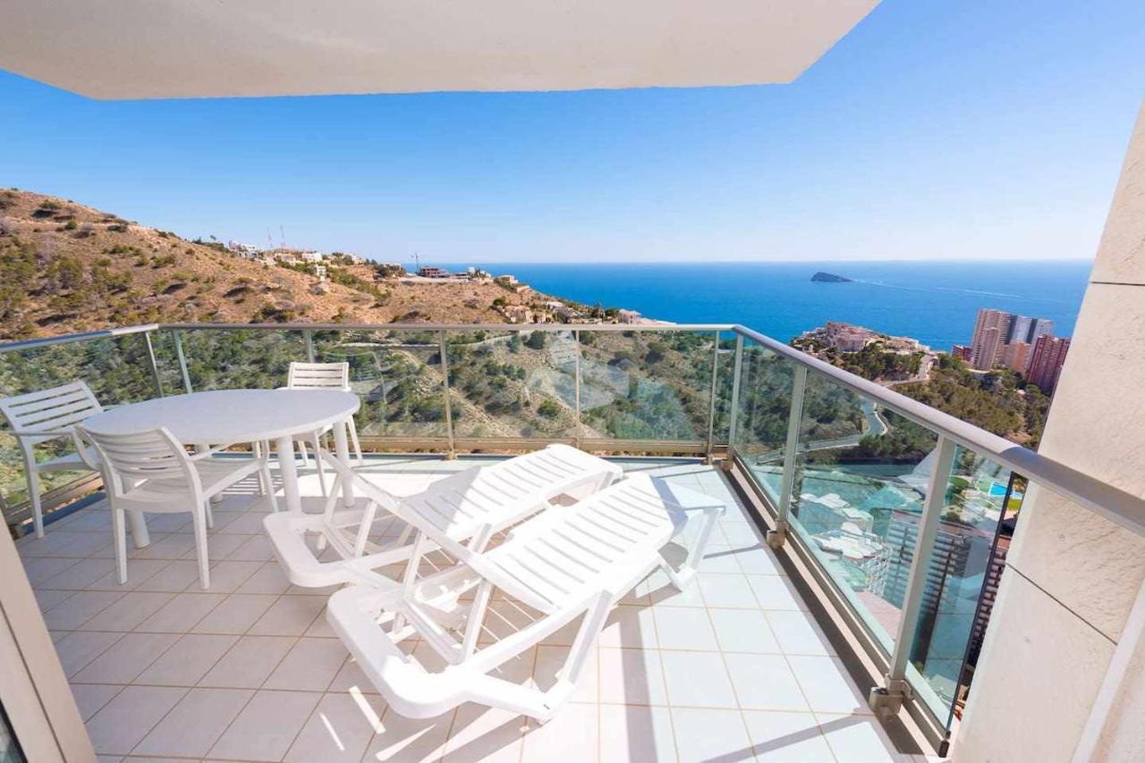 High Rise Apartment On The 39Th Floor With Private Terrace And Sea Views Benidorm Extérieur photo