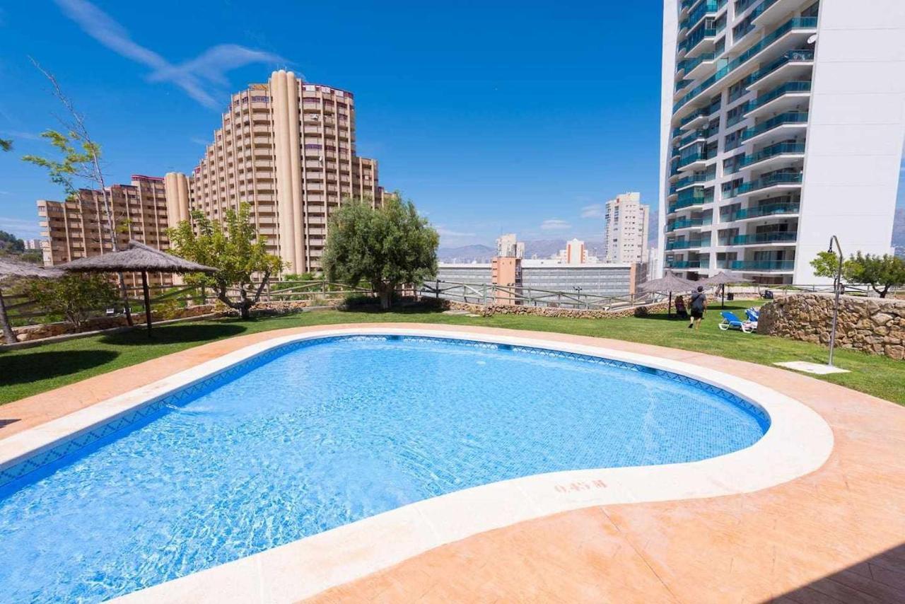 High Rise Apartment On The 39Th Floor With Private Terrace And Sea Views Benidorm Extérieur photo