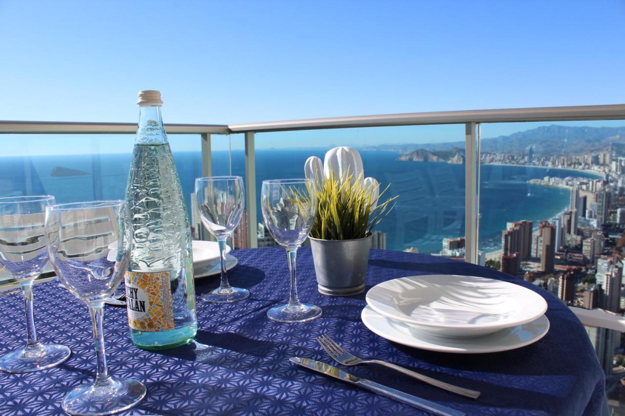High Rise Apartment On The 39Th Floor With Private Terrace And Sea Views Benidorm Extérieur photo