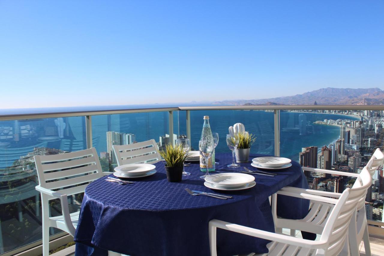 High Rise Apartment On The 39Th Floor With Private Terrace And Sea Views Benidorm Extérieur photo
